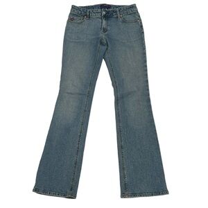 BCBGMAXAZRIA Wide Leg Denim Jeans Size 6 Women's